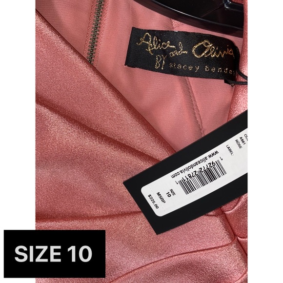 Alice + Olivia Ada Light Pink Ruffle Crop Top - Picture 10 of 16